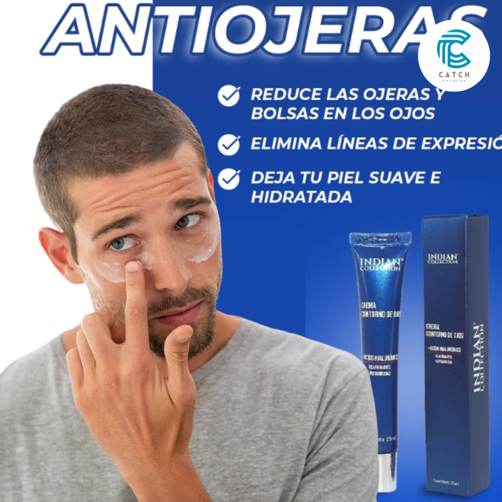 EternaMen™-CREMA CONTORNO OJOS HOMBRE ANTI ARRUGAS